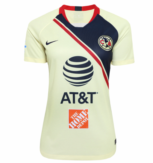 Women Club America 18/19 Home Soccer Jersey Shirt